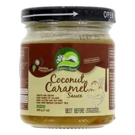 NATURE'S CHARM COCONUT CARAMEL SAUCE 200G - Bulkbox Wholesale