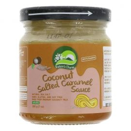 NATURE'S CHARM COCONUT SALTED CARAMEL SAUCE 200G - Bulkbox Wholesale