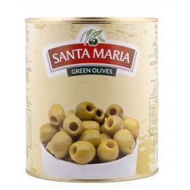 Santa Maria Green Pitted Olives 6x3Kg - Bulkbox Wholesale