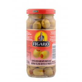 Figaro Green Pitted Olives 12x340g - Bulkbox Wholesale
