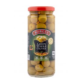 Borges Green Pitted Olives 12x350g - Bulkbox Wholesale