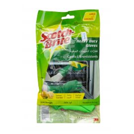 Scotch Brite Heavy-Duty Maximum Strength Gloves - Large 24 Pairs - Bulkbox Wholesale