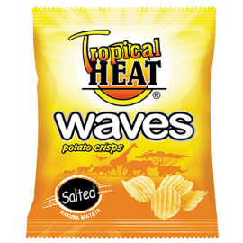 Tropical Heat Waves Crisps Salted 36x30g - Bulkbox Wholesale
