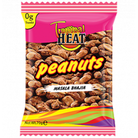 Tropical Heat Masala Bhajia Peanuts 6x200g - Bulkbox Wholesale