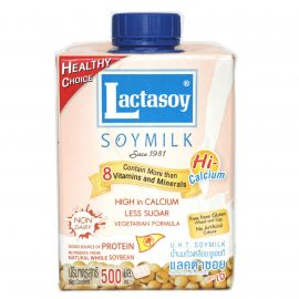 Lactasoy Soya Milk Natural 12x500ml - Bulkbox Wholesale