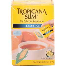 Tropicana Slim Sweetener Diabetics 6x25s - Bulkbox Wholesale