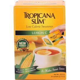 Tropicana Slim Sweetener Lemon C 12x25s - Bulkbox Wholesale
