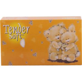 Tender Soft Facial Tissue Box Bear 48x100s - Bulkbox Wholesale