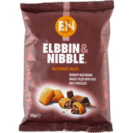 Elbbin & Nibble Chocolate Multigrain Snacks - Bulkbox Wholesale