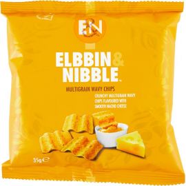 Elbbin & Nibble Multigrain Nacho Cheese Chips - Bulkbox Wholesale
