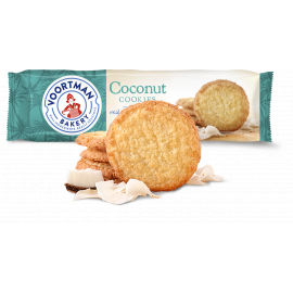 Voortman Coconut Cookies  12x350g - Bulkbox Wholesale