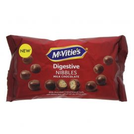 Mcvities Digestive Nibbles Milk Chocolate 24x45g - Bulkbox Wholesale