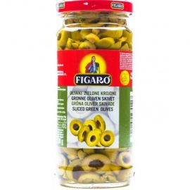 Figaro Green Sliced Olives 12x240g - Bulkbox Wholesale