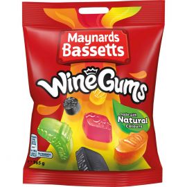Cadbury Maynards Bassets Wine Gums 12x165g - Bulkbox Wholesale