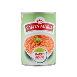 Santa Maria Butter Beans in Brine 24x400gm - Bulkbox Wholesale