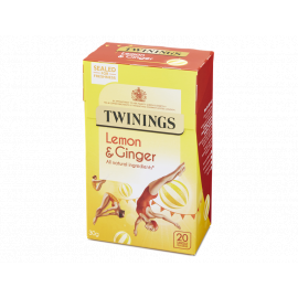 Twinings Infusion Lemon & Ginger 4x20s - Bulkbox Wholesale