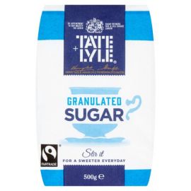 Tate & Lyle Granulated Sugar 10x500g - Bulkbox Wholesale