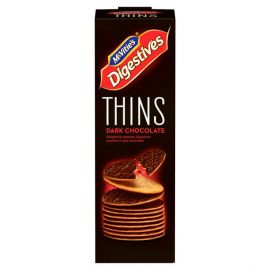 Mcvities Digestive Thins Dark Chocolate 16x93g - Bulkbox Wholesale