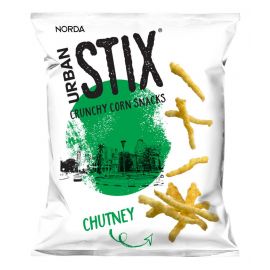 Urban Stix Chutney Corn Snacks 48x40g - Bulkbox Wholesale