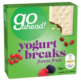 Go Ahead Yoghurt Bars Forest Fruit 9x178g - Bulkbox Wholesale