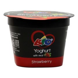 Bio Yoghurt Strawberry 12x90ml - Bulkbox Wholesale