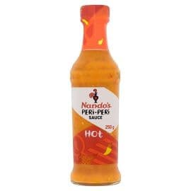 Nandos Peri Peri Sauce Hot 6x125ml - Bulkbox Wholesale