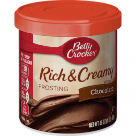 Betty Crocker Frosting Dark Chocolate   4x453g - Bulkbox Wholesale