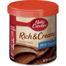 Betty Crocker Frosting Milk Chocolate   4x453g - Bulkbox Wholesale