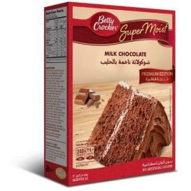 Betty Crocker Milk Chocolate Cake Mix 6x510g - Bulkbox Wholesale