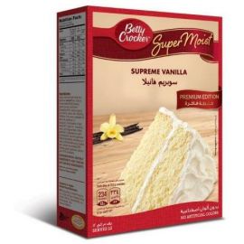 Betty Crocker Supreme Vanilla Cake Mix 6x510g - Bulkbox Wholesale
