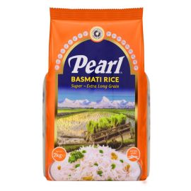 Pearl Super Basmati Rice 12x2Kg - Bulkbox Wholesale