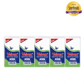 Velvex Scented White Pocket Tissue - 120Pkts - Bulkbox Wholesale