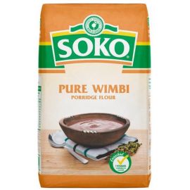 Soko Pure Wimbi Flour 20x1Kg - Bulkbox Wholesale