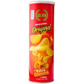 Golden Potato Crisps Original 24x160g - Bulkbox Wholesale