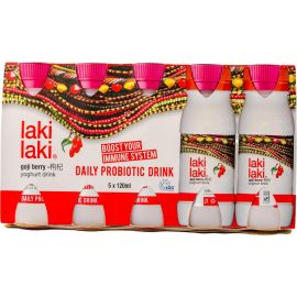 Laki Laki 5-Pack Probiotic Yoghurt Drink Gojiberry 3x120ml - Bulkbox Wholesale