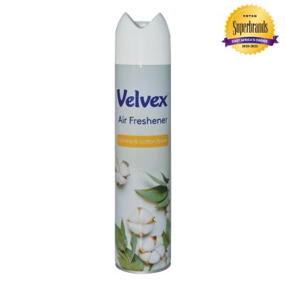 VELVEX AIR FREHENER JASMINE & COTTON FLOWER 6X300ML - Bulkbox Wholesale