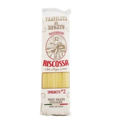 RISCOSSA SPAGHETTI NO.2 PASTA 6X500G - Bulkbox Wholesale