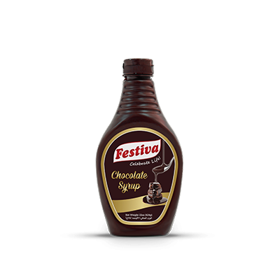 FESTIVA CHOCOLATE SYRUP 6X624G - Bulkbox Wholesale