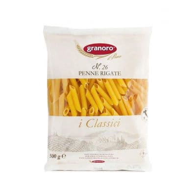 GRANORO PENNE RIGATE PASTA NO.26 500G - Bulkbox Wholesale