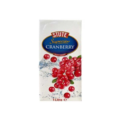 STUTE SUPERIOR CRANBERRY JUICE 6X1L - Bulkbox Wholesale