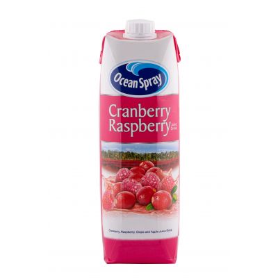 OCEAN SPRAY CRANBERRY RASPBERRY JUICE 1L - Bulkbox Wholesale