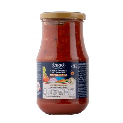 CIRIO TOMATO PASTA SAUCE NAPOLETANA  6X420G - Bulkbox Wholesale