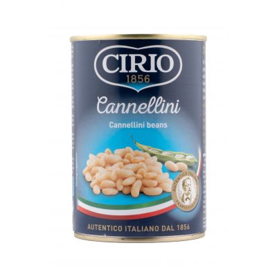 CIRIO CANNELLINI BEANS 12X400G - Bulkbox Wholesale