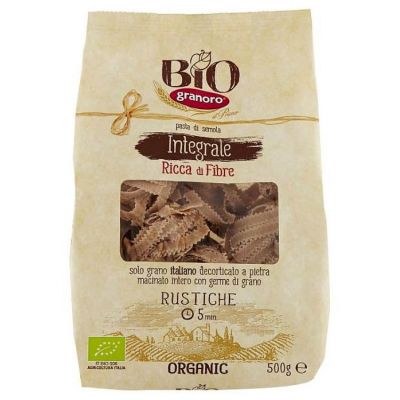 GRANORO ORGANIC RUSTICHE INTEGRALI 500G - Bulkbox Wholesale