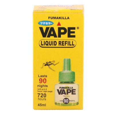 FUMAKILLA MOSQUITO REPELLANT VAPE LIQUID REFILL 3X45G - Bulkbox Wholesale