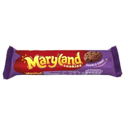 MARYLAND DOUBLE CHOC CHIP COOKIES 10X136G - Bulkbox Wholesale