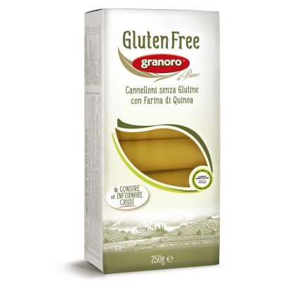 GRANORO GLUTEN FREE CANNELONI NO. 469 6X250G - Bulkbox Wholesale