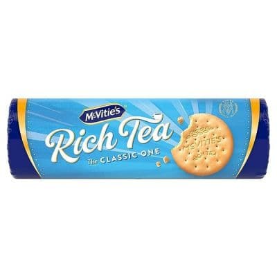 MCVITIES RICH TEA BISCUITS 12X200G - Bulkbox Wholesale