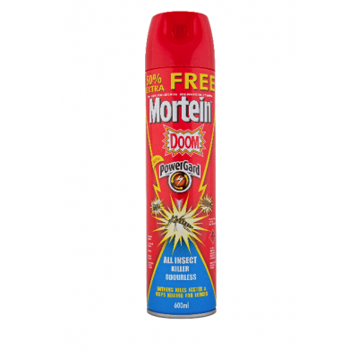 MORTEIN DOOM ODOURLESS INSECTICIDE 3X600ML - Bulkbox Wholesale