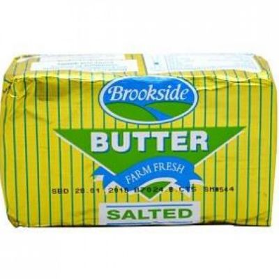 BROOKSIDE SALTED BUTTER WRAPPED 12X250G - Bulkbox Wholesale